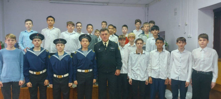 "Первый морской класс юнг".